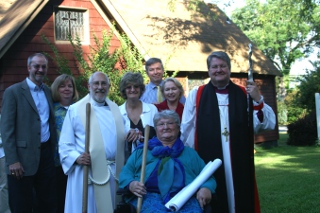 Vanna's family and the Bishop